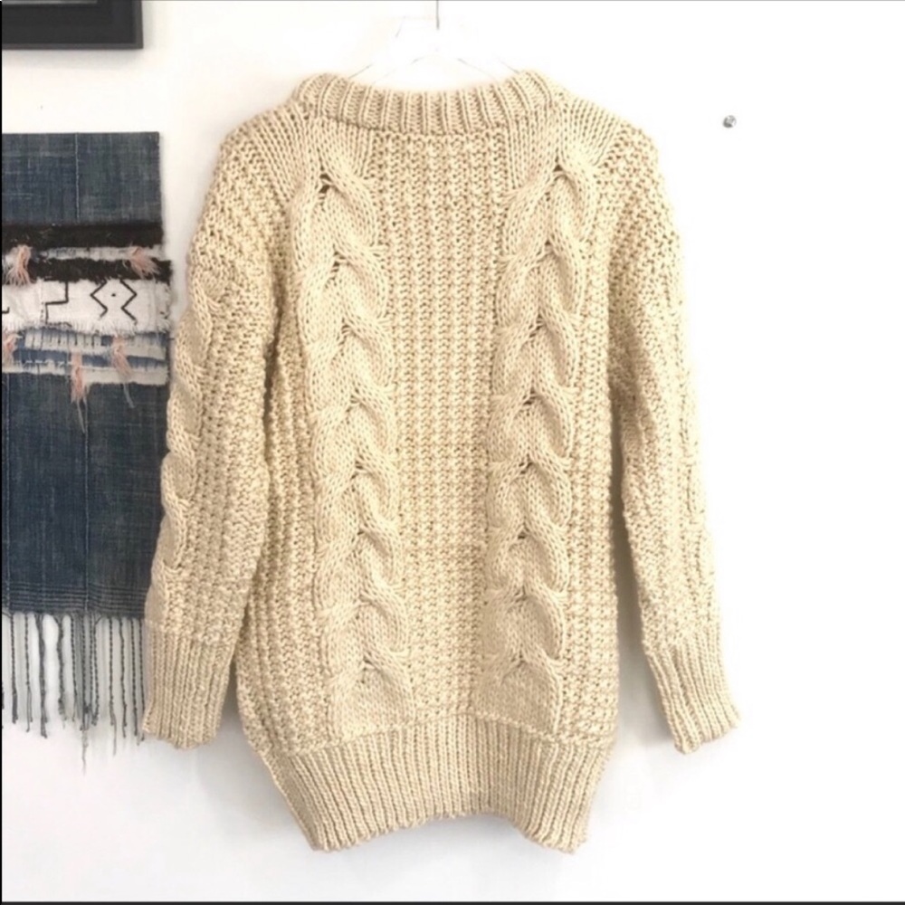 URBAN OUTFITTERS UNIF REVERB Chunky Knit Sweater - Picture 5 of 6